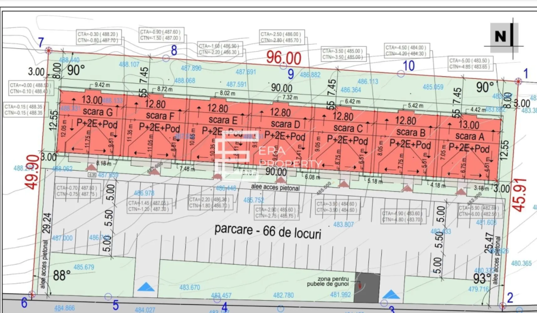 Apartament 3 camere | Etaj 1 | Bloc tip vilă | Cristian | Comision 0%