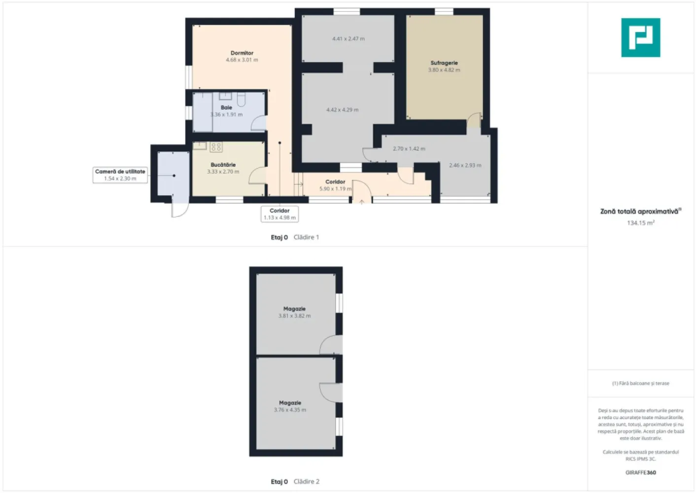 Casă la Cenei 30 minute de Timișoara