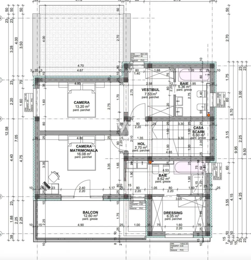 Casa individuala deosebita, locatie Tocile, Sibiu - Vila amplasata in zona exclusiva de case, in Tocile, langa Sibiu, pozitionata pe soare si cu un view superb. 

Suprafața utilă:150 mp

Amplasata pe un teren de 706 mp. 

Compartimentare:

PARTER: 
-Hol de acces
-Baie
-Bucatarie separata ( se poate opta pentru open space cu living) 
-living spatios
-dormitor ( sau birou) 
-spatiu tehnic
ETAJ: 
-Hol
-Dormitor cu dressing si baie proprie
-Dormitor mare cu dressing, baie si acces in balcon. 

Casa va fi predata LA CHEIE exterior: decorativa laterale si spatele
Fatada are flextone : culoare gri si lemn plus piatra naturala 
Curtea cu gazon,pavele,pomi si plante decorative si parcare pt doua autoturisme 
Gard din beton cu panouri si poarta de 3,5 ml
La interior va fi predata LA ALB cu peretii vopsiti, pompa de caldura cu încălzire in pardoseala pe placi cu nuturi,sapa mecanizata,apa si fosa septica ecologica 2000 litri (canalizarea este trasa doar trebuie sa ne racordam) curent trifazic si fibra optica, priza pentru panouri solare . 
Ferestre Salamander tripan gri antracit exterior si interior cu usi glisante 

Realizata cu materiale de inalta calitate. A fost construita in REGIE PROPRIE. 
Se ofera toate detaliile despre constructie
Se poate personaliza la cheie contra-cost cu materiale premium si intr-un stil modern. 

PRET: 299.000 EURO cu TVA INCLUS
 TEL: 0752.088.381 Roxana