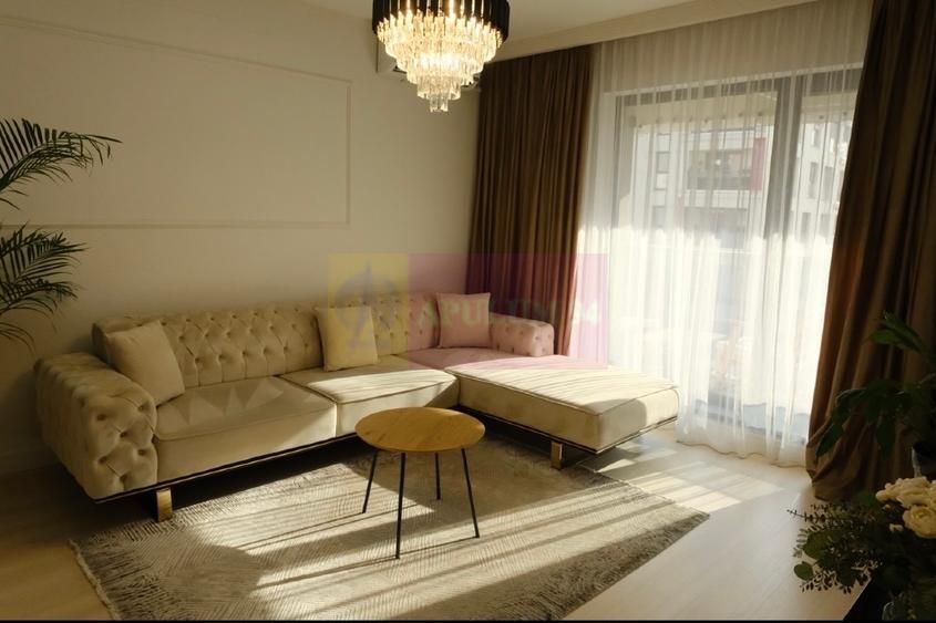 Apartament 2 camere | 55 mp | Plaza Residence | Etaj 7 | Mobilat cu designer