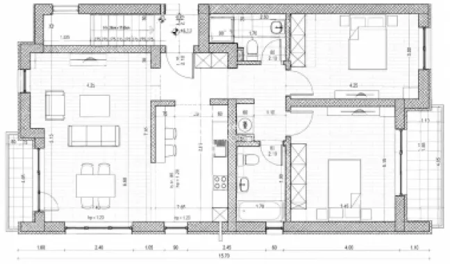 Apartament 3 camere | 79 mp utili | Etaj 2 | Octavian Goga, Șelimbăr | Clasa A |