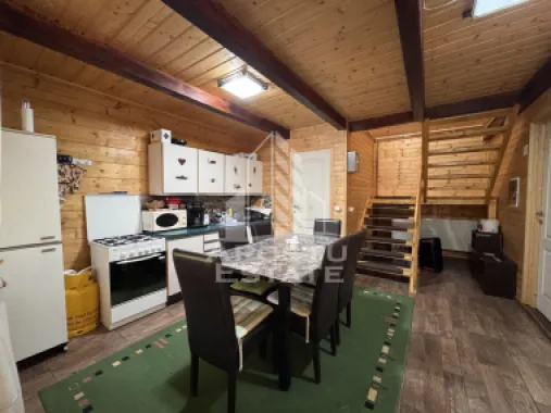 Casa din lemn, zona muntoasa, cu rau, la cheie, Ribita, Hunedoara