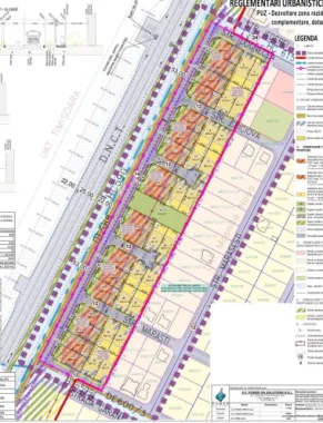 PUZ parcele case, duplex, colective, Moșnița Nouă