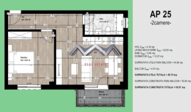 Apartament nou, mobilat, utilat, parcare si TVA incluse, comision 0