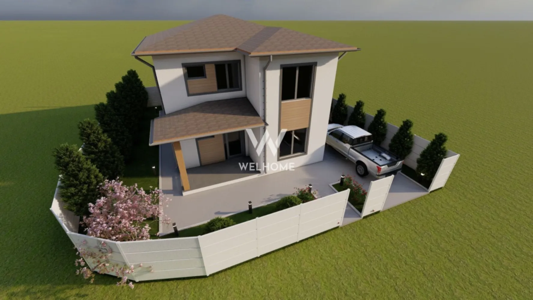 Casa individuala noua in Sura Mica - Sibiu - Casa individuala construita pe un teren de 340 de mp cu o suprafata utila de 118 mp compartimentata astfel: La parter ne intampina un hol generos, baie, o camera de aproximativ 11 mp care poate fi folosita ca si birou sau dormitor, bucataria cu posibilitatea de a se inchide sau a se pastra deschisa pentru a creea mai mult spatiu si camara sau camera tehnica. Tot in partea de jos avem livingul de 24 mp cu zona de dining si iesire in curtea libera de aprozimativ 265 mp compartimentata atat in fata cat si spate si in lateralele casei. La etaj avem cele 3 dormitoare dintre care unul cu baie proprie si o baia mare . Interiorul se preda la ALB , sape turnate , instalatia pentru incalzirea in pardoseala parter si calorifere la etaj (contracost se poate opta pentru incalzire in pardoseala si la etaj), Termopane Salamander cu 3 foi de sticla Pod izolat. Exteriorul la cheie, cu izolatie din polistiren de 10 CM, acoperisul cu tigla bramac. , casa se preda cu gard, poarta auto si poarta pietonala. Pavajul in curte pentru a parca 2 masini, acces pietonal si alee in jurul casei. Pozitionarea sa centrala in Sura Mica intr-o zona rezidentiala linistita de case, face aceasta casa perfecta pentru o familie numeroasa . Pretul pentru stadiul de ALB interior si Cheie exterior este de 190000 EURO Termen de predare: 06.2026. Casa se poate preda la Rosu interior-exterior, cu geamuri montate si instalatie electrica la pretul de 120000 euro. * pozele sunt cu titlu de prezentare Pret: 190.000 Euro Detalii : 0753277310 }}