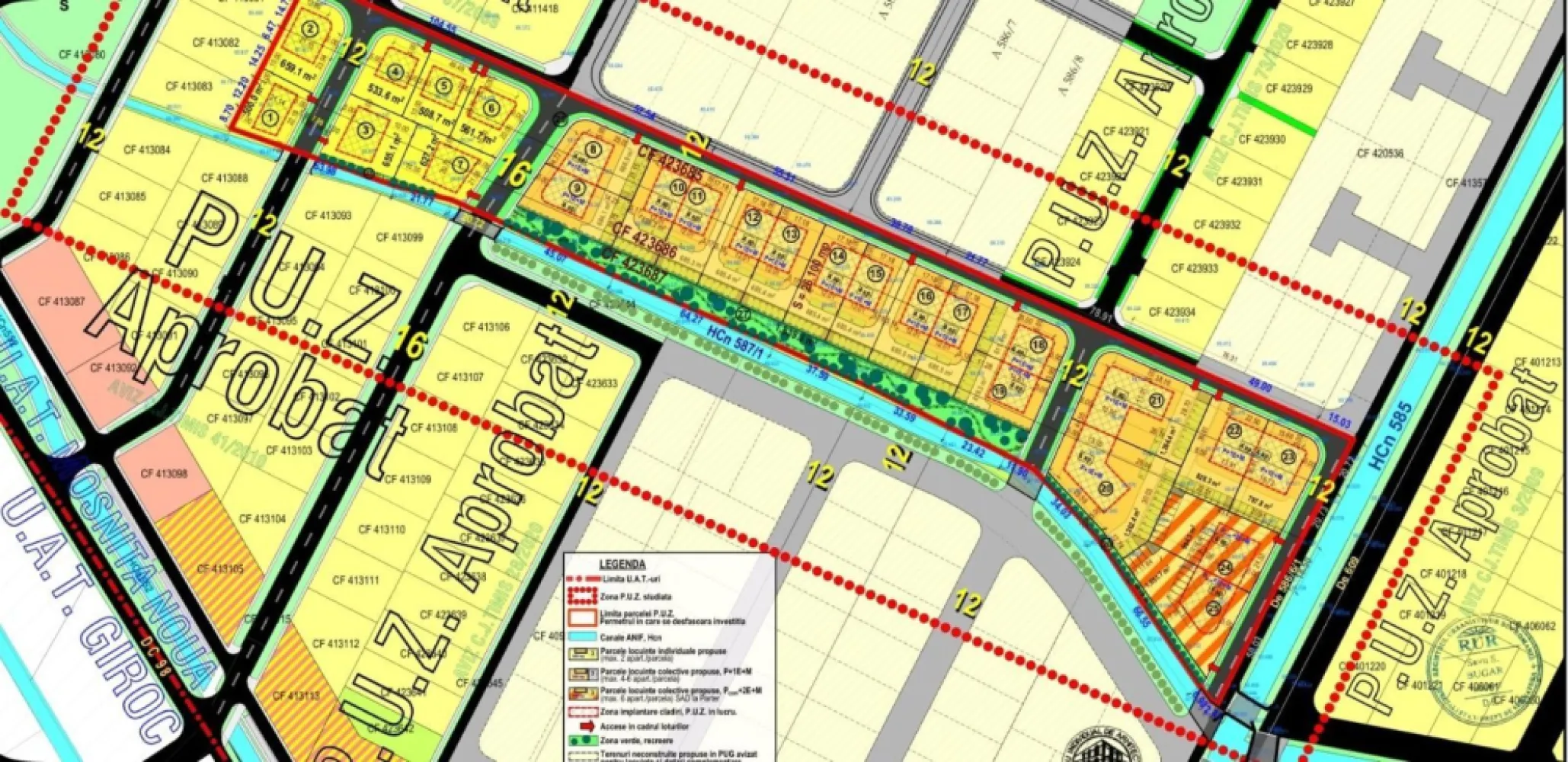 Parcele teren intravilan – Moșnița Nouă