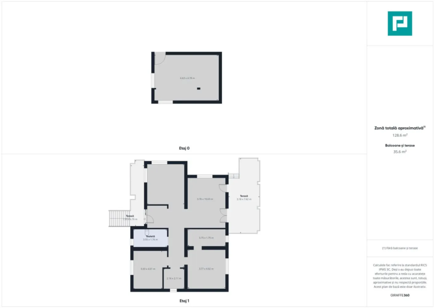 Casă individuală pe parter, Pișchia