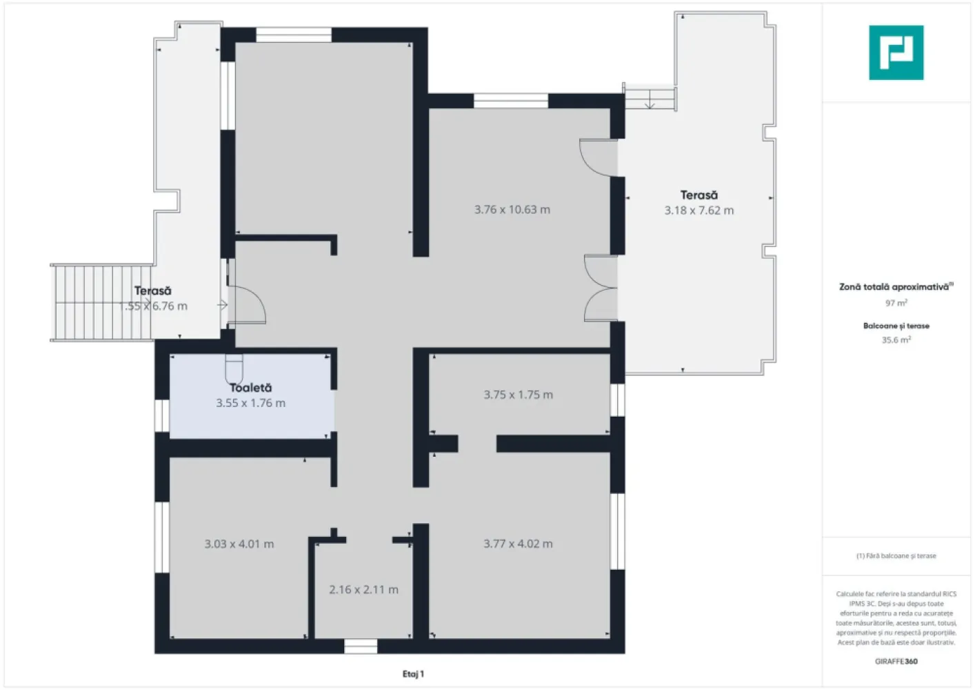 Casă individuală pe parter, Pișchia