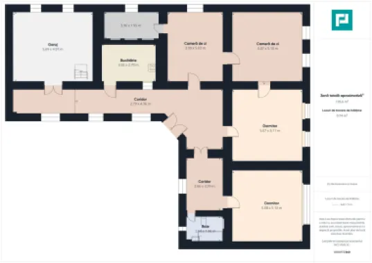 Casă cu grădină mare la 30 km de Timișoara