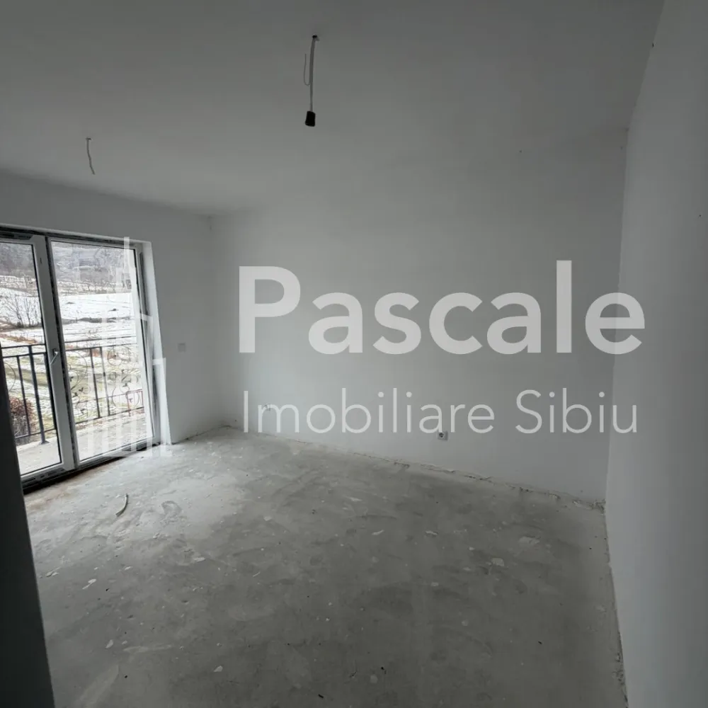 Duplex modern de vânzare – Tropinii Vechi, Rășinari | Natură, liniște și confort
