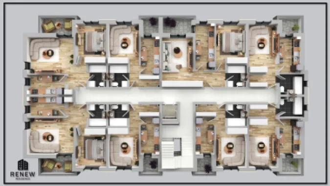 Ap. 2 cam. aprilie 2026 zona Militari Residence