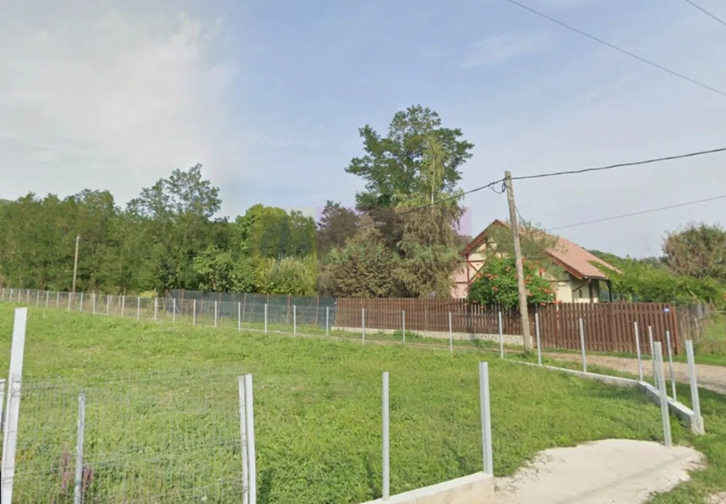 Casa pe structura metalica si teren de 757 mp de vanzare in Brebu