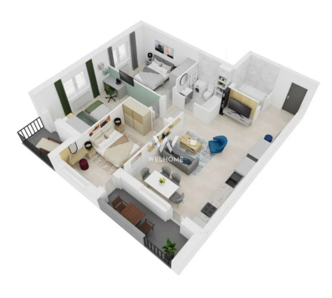 Apartament INTABULAT LA CHEIE, 4 camere, Sibiu - Comision zero Va oferim spre vanzare, direct de la dezvoltator, un apartament spatios de 4 camere si 2 bai,situat intr-un complex rezidential NOU de pe strada Doamna Stanca. Blocul este INTABULAT, predare imediata. Apartamentul este disponibil deja finisat la cheie (conform fotografii) la etajul 2 sau semifinisat la etajul 1. Suprafata utila : 81mp+ 2 balcoane in suprafata totala de 8.49mp Compartimentare: Hol, living open space cu bucatarie, 3 dormitoare si 2 bai. (vezi schita) Stadiul de predare: Interior LA CHEIE: centrala, calorifere, gresie, faianta, parchet ,usi , intrerupatoare, cu materiale alese de cumparator Exterior LA CHEIE. Strazi pavate, iluminate, locuri de parcare delimitate Pret finisat LA CHEIE: 147600 euro sau LA ALB : 136200 euro Detalii si vizionari: 0752.088.381- Roxana }}