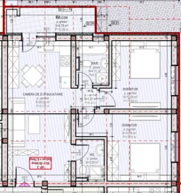 Apartament 3 camere, 2 bai - Zona Unirii, Selimbar