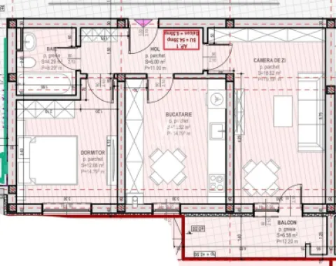 Apartament DECOMANDAT 2 camere - Str. Unirii, Selimbar