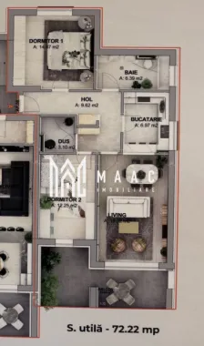 Apartament 3 camere I 2 Bai I Parcare inclusa I Zona vest