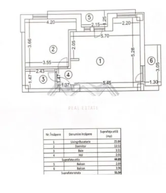 Apartament 2 camere Otopeni central, finisaje la alegere, de la dezvoltator