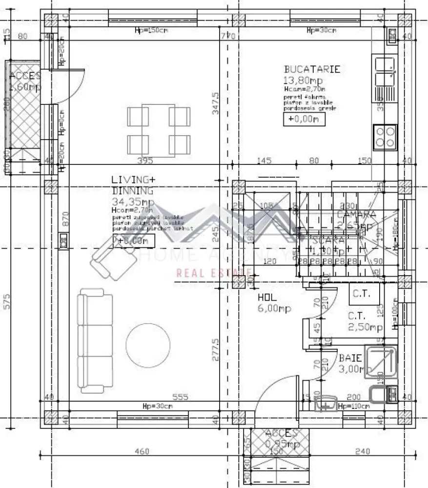 Casă individuală modernă în Otopeni – 190 mp construiți + mansardă locuibilă