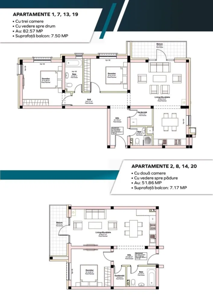Apartament Premium 3 camere la cheie,82mp.1 parcare bonus - Contact 0774048706 Bogdan
De vânzare apartament Premium la cheie 3 camere decomandat confort 1, situat în Livezeni aproape de spitalul nou UMFST, suprafață utilă de 82 mp + balcon,situat la etajul 1 din 3 oferit de Zap Imobiliare
Detalii:
- 1 living, 2 dormitoare, 1 bucătărie, 2 băi, 1 balcon, 1 hol,1 debara
- centrală termică, inclazire in pardoseală,geamuri tripan, ușă metalică.
- la primele 5 apartamente se oferă bonus 1 parcare,obiectele sanitare si balconul
- buget usi interioare 1000 ron
- buget gresie faianta parchet 80 ron/mp
- la pereții între apartamente se folosește cărămidă de 30 cm cu vată bazaltică
Locuința se vinde la cheie cu 1 parcare bonus la prețul de 131.200+ tva Euro Comisionul este ZERO!
Contact 0774048706 Bogdan
Disponibile apartamente cu 2 camere.

Dacă vă place această ofertă - sau pentru alte informații sunați la numărul de contact din anunț!
Compania Zap Imobiliare vă pune la dispoziție toate informațiile, actele și documentele necesare alături de asistență și consiliere permanentă până la finalizarea achiziției imobiliare. Ne dorim să îți oferim cea mai plăcută experiență, îndeplinim vise cu pereți!