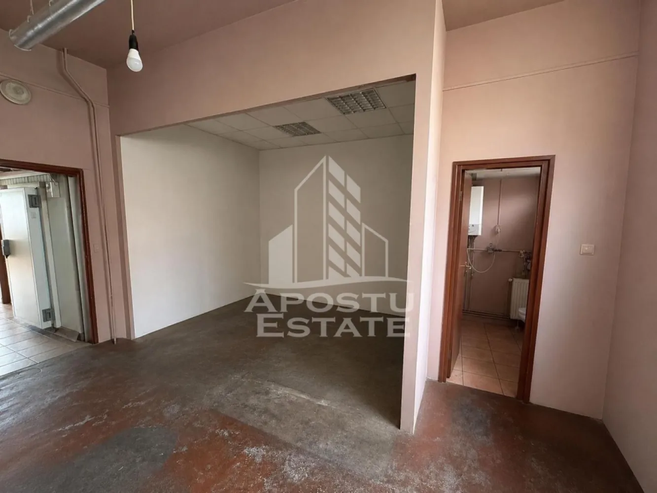 Spatiu comercial cu vad, 85 mp, langa Piata Aurora, zona Dambovita