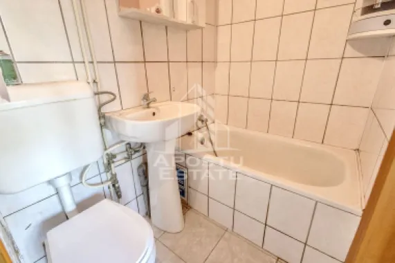 Garsoniera de vanzare la parter, zona UMT, Timisoara
