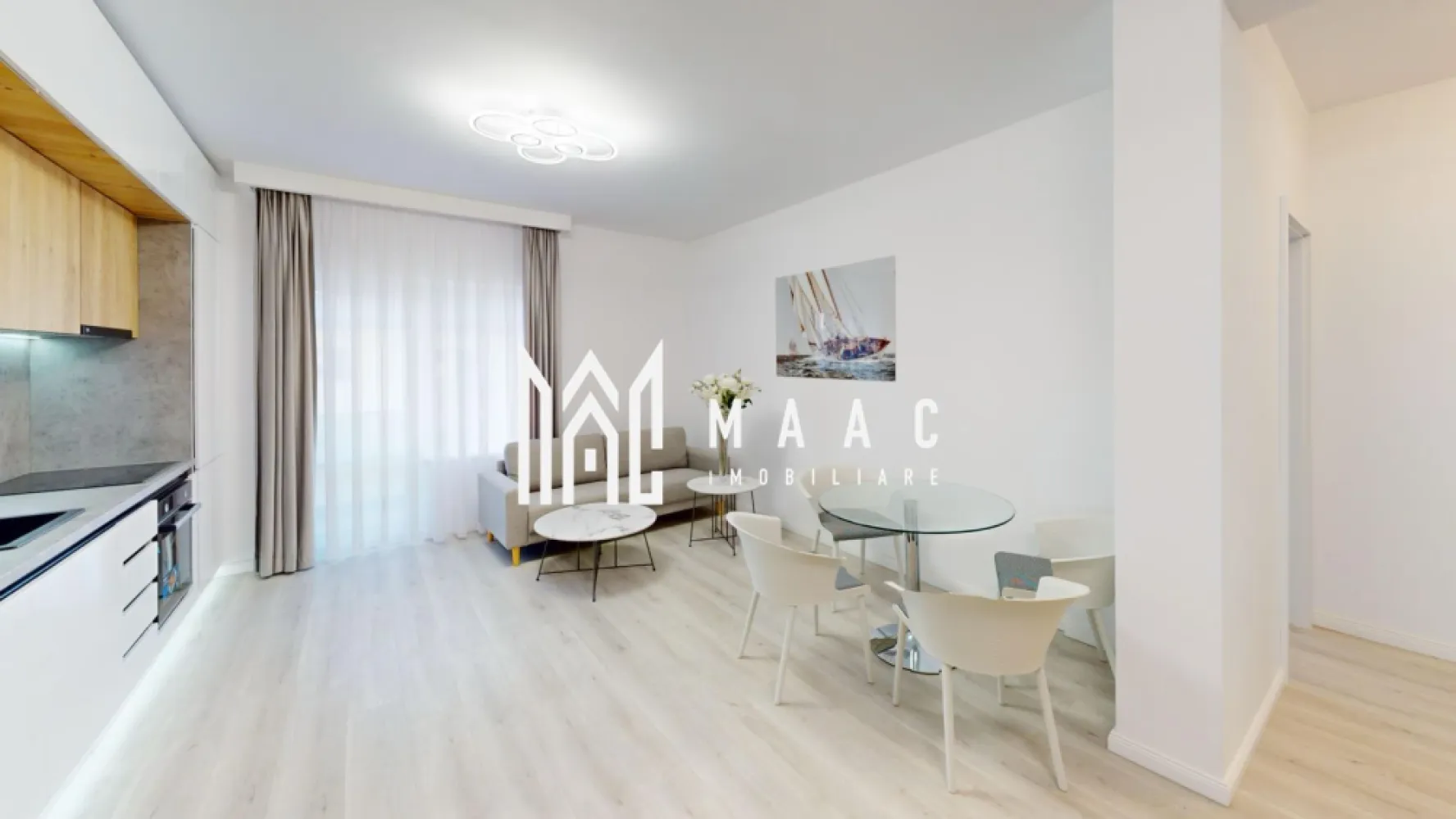 Apartament 3 camere cu Gradina | Constructie noua | 61 MPU - MAAC Imobiliare vă propune spre vânzare un apartament nou cu 3 camere și loc de parcare, situat în zona Doamna Stanca, Sibiu, într-un ansamblu rezidențial modern, cu acces rapid către Shopping City, magazine, transport public și principalele artere ale orașului. Caracteristici: Apartament cu 3 camere. Suprafata utila: 61.2 mp. Gradina: 46 mp Compartimentare practică și eficientă. O baie și un WC de serviciu. Spațiu dedicat pentru depozitare. Balcon. Un loc de parcare inclus în preț. Compartimentare: Hol de acces. Living destinat zonei de zi. Bucătărie cu loc de masă. Două dormitoare. Baie. WC de serviciu. Spațiu de depozitare. Dotări și caracteristici constructive: Tâmplărie PVC cu trei foi de sticlă, asigurând izolație termică și fonică superioară. Centrală termică Bosch în condensare, cu garanție de 5 ani. Încălzire în pardoseală. Pereți finisați, tencuiți, gletuiți și vopsiți cu lavabil alb. Ușă metalică la intrare. Interfon. Casa scării complet finisată, cu balustradă din inox. Balcon placat cu gresie, balustradă din sticlă și corp de iluminat. Preț și condiții de achiziție: La prețul afișat se adaugă TVA 21%. Prețul apartamentului este pentru predare la stadiul de alb. Apartamentul se poate preda și la stadiul de cheie, contra cost, la prețul de 150 euro/mp. Pozele din prezentare sunt cu titlu informativ. Avantaje locație Zonă în plină dezvoltare, foarte bine conectată la punctele de interes ale orașului. Acces rapid către centre comerciale, mijloace de transport în comun și zone de servicii. Ideal atât pentru locuință proprie, cât și pentru investiție. Pentru mai multe detalii precizati telefonic ca ati vazut anuntul cu ID: CP2932088 }}