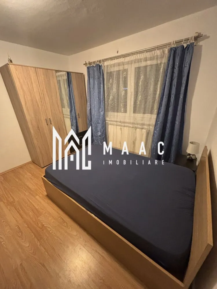 Apartament 2 camere | Balcon | Pivnita | 50 MPU | Central - MAAC Imobiliare vă propune spre închiriere apartament 2 camere decomandate – Central – 50 mp Apartament de închiriat în Sibiu, situat în zonă ultracentrală,aproximativ 10 minute de centrul orașului și 5 minute de facultăți. Poziționarea oferă acces rapid la magazine, transport public și instituții de interes. Date apartament: 2 camere decomandate Suprafață utilă: 50 mp Etaj: 4 Apartament luminos și bine compartimentat Balcon spațios Pivniță inclusă Compartimentare: Bucătărie 2 dormitoare Bai 1 Debara Cămară Balcon Dotări: Plită cu inducție Cuptor Mașină de spălat vase Complet mobilat și utilat Electrocasnice necesare pentru locuire pe termen lung Pentru mai multe detalii precizati telefonic ca ati vazut anuntul cu ID: CP2934155 }}