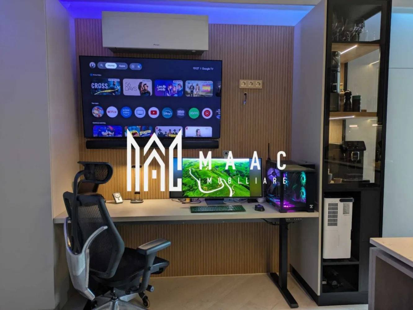 Penthouse 3 Camere | 60Mp | 2 Locuri de Parcare | Vedere Panoramica - MAAC Imobiliare vă prezintă un penthouse premium – confort, tehnologie și lifestyle la superlativ Zonă Turnișor – Sibiu Etaj 4, cu lift din garaj până la nivel Se vinde un apartament tip penthouse, conceput pentru persoane care își doresc confort real, eficiență, tehnologie integrată și zero investiții după mutare. O proprietate rară, realizată la standard premium, unde fiecare detaliu a fost atent gândit. Date principale Suprafață utilă: 60 mp Terasă spectaculoasă: 40 mp 2 locuri de parcare în garaj subteran Boxă amenajată cu rafturi Costuri reduse de întreținere Se vinde complet mobilat și utilat Concept & Poziționare Apartamentul este ideal: Persoane care lucrează de acasă Cei care caută o locuință „de retragere”, unde totul este deja realizat la standard premium Materiale durabile, ușor de întreținut, echipamente de top și soluții smart integrate – totul pregătit pentru un stil de viață modern. Dotări Premium incluse în preț Tehnologie & Smart Home Jaluzele exterioare electrice Somfy Iluminat smart complet Govee (dimmable, RGB, temperatură reglabilă) Întrerupătoare & prize touch Livolo Încălzire în pardoseală cu termostat smart Sistem climatizare inverter Daikin Emura 18.000 BTU 2 sisteme ventilație cu recuperare de căldură PRANA Dezumidificatoare + umidificatoare cu purificare HEPA Alecoair Filtre profesionale apă Aquator Robot aspirator/mop Roborock Majoritatea echipamentelor sunt controlabile din aplicație sau telecomandă. Bucătărie & Electrocasnice Electrocasnice premium Miele & Bosch Blaturi și contrablat din compozit Insulă centrală Espressor automat Gaggia Magenta Milk Mobilier & Design Mobilă premium MDF mat, feronerie profesională Blum Uși Porta Doors (filomuro, antifonică 37 dB, sticlă mată) Termopane mari Rehau Gresie & faianță Paradyz Riflaj acustic din lemn de tec Perete decorativ din trunchi de mesteacăn cu mușchi stabilizat Rigips antifonant dublat Dormitor matrimonial Pat din lemn masiv, esență tare Saltea profesională hotelieră 160x200 (valoare ~13.000 RON) Cameră copil Pat 120x200 lemn masiv Scară sport cu bară tracțiuni Pereți antifonați Bai WC smart cu bideu integrat Lavoar dublu Cabină duș cu geam și sistem de ventilație dedicat Terasă panoramică – un spațiu de lifestyle Cei 40 mp de terasă devin o extensie reală a livingului: Vedere deschisă către Sibiu și Munții Făgăraș Marchiză electrică 4,5 x 5 m Zonă BBQ (grătar electric Ninja) Paturi înălțate pentru verdețur Zonă dining + șezlonguri Un spațiu rar întâlnit în Turnișor – privat, aerisit, luminos, cu panoramă largă. Proprietatea se vinde exact ca în prezentare, cu majoritatea dotărilor incluse. Ideală pentru cineva care dorește să se mute fără investiții suplimentare. Pentru mai multe detalii sau pentru programarea unei vizionări, vă rugăm să ne contactați specificând ID:CP2933183 }}