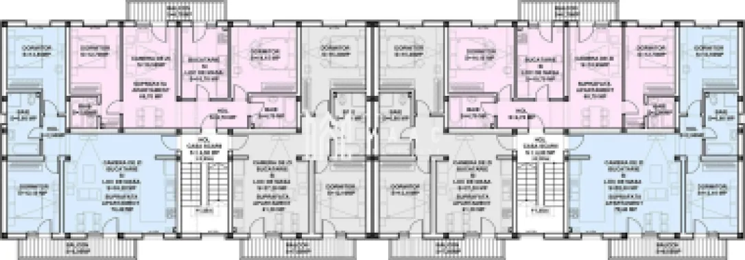 Apartament 3 camere I Etajul 1I Decomandat I Doamna Stanca