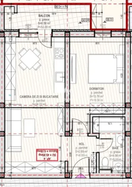Apartament 2 camere 46 mp - zona Unirii, Selimbar