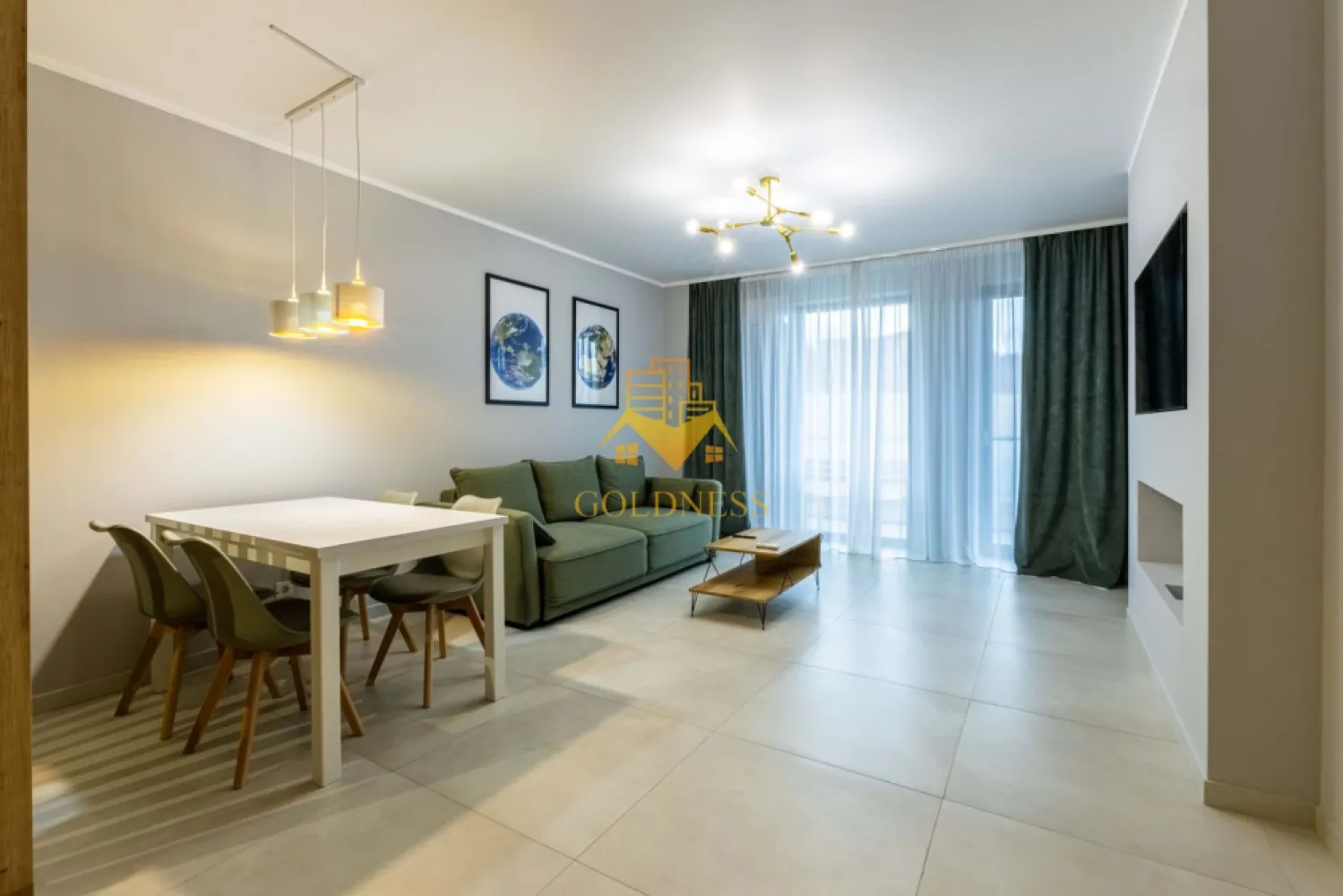 2 camere, garaj, bloc nou, Zorilor zona Golden Tulip,LIDL, Frunzisului - GOLDNESS Imobiliare vă propune spre închiriere un apartament cu 2 camere complet mobilat și utilat, la etajul 2 într-un imobil de 14 etaje, în Cartierul Zoriloir. Dispune de loc de parcare subterana! Se află în apropierea stațiilor de transport în comun, magazine, restaurante, spații verzi, farmacii, etc. Apartamentul este compartimentat astfel: - dormitor cu pat matrimonial, dulap pentru haine, noptiere - living cu bucatarie open space complet utilată și mobilată, canapea extensibilă, loc de servit masa - baie cu cabina de dus, calorifer port prosop și dulap pentru depozitare. - terasa de 12 mp. Imobilul este dotat cu toate cele necesare- centrală proprie, frigider, aragaz, hotă, mașină de spălat haine, etc. Dacă sunteți interesați de acest apartament și doriți să îl vizionați, dar și pentru alte oferte nu ezitați să ne contactați telefonic sau prin e-mail. Vă stăm la dispoziție! Pentru intermediere se percepe un comision de 50% din prețul chiriei! }}