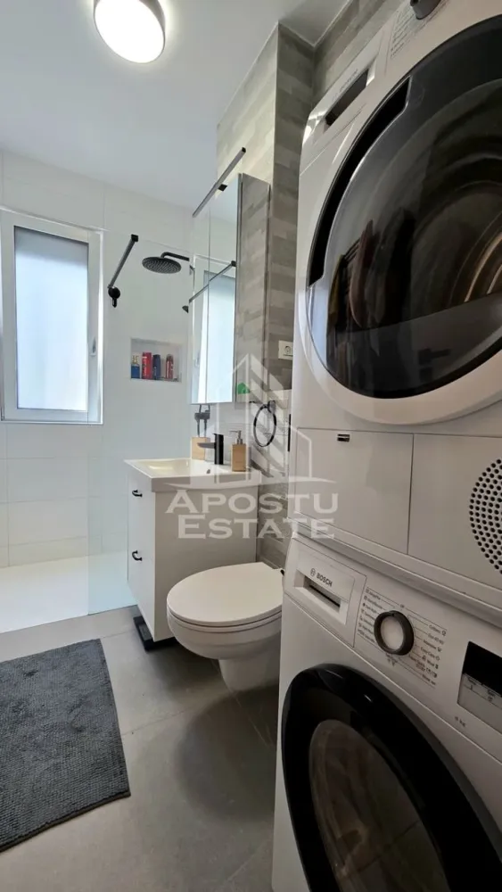 Apartament nou de vânzare,mobilat, cu 2 camere si gradina proprie, Ciarda Rosie