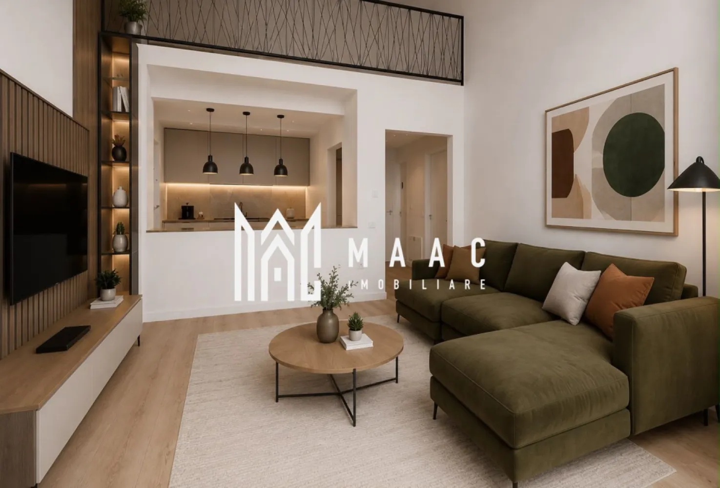 Penthouse 100 mp | 4 camere | Orientare sudică | Loc de parcare inclus - MAAC Imobiliare vă propune spre vânzare un penthouse cu 4 camere, amplasat la ultimul etaj al unui ansamblu rezidențial modern din Sibiu. Locuința îmbină spațiile generoase, compartimentarea practică și priveliștea deschisă către munți, fiind o alegere potrivită atât pentru locuință proprie, cât și pentru investiție.

Fotografiile prezentate au caracter orientativ și ilustrează varianta de predare finisată la cheie.

Detalii proprietate
Suprafață utilă: 100 mp
Balcon: 6,82 mp
Etaj 2 din 2
Loc de parcare inclus
Orientare sudică
Compartimentare
Living spectaculos, cu înălțime de 5,6 m
Bucătărie deschisă
2 dormitoare
Dressing
2 băi, dintre care una beneficiază de geam pentru aerisire naturală
Balcon cu acces din zona de zi
Dotări și beneficii
Încălzire în pardoseală la nivelul inferior
Calorifere la etaj
Jaluzele exterioare electrice
Izolație exterioară cu vată bazaltică
Balcon cu balustradă din sticlă securizată și sistem de drenaj
Casa scării placată cu granit
Predare la alb, cu posibilitatea finisării la cheie
Beneficiile ansamblului rezidențial
Aproximativ 45% din suprafață amenajată cu spații verzi
Cartier aerisit, cu regim redus de înălțime
Fațade realizate cu larice siberian și piatră naturală
Locuri de joacă pentru copii
Patru căi de acces pentru o circulație rapidă și eficientă
Avantaje locație
Acces rapid către Zona Industrială Vest
Aproape de centre comerciale și magazine
Legătură facilă cu principalele artere ale orașului
Zonă liniștită, cu priveliște deschisă către Munții Făgăraș
Modalități de achiziție
Plata din surse proprii
Credit ipotecar sau alte forme de finanțare bancară acceptate
Pentru mai multe detalii precizati telefonic ca ati vazut anuntul cu ID: CP2935934