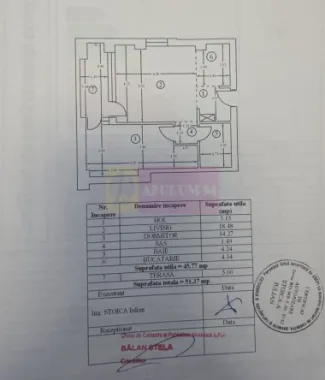 Apartament 2 camere in Pipera langa Scoala Americana bloc nou