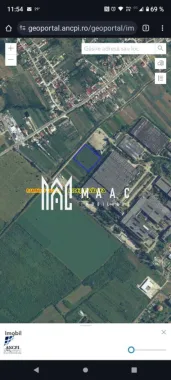 Teren de vânzare – Zonă industrială, lângă Vilmar