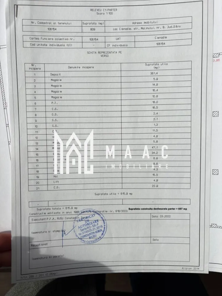 Hală industrială de vânzare I 1100 mp I Cisnadie