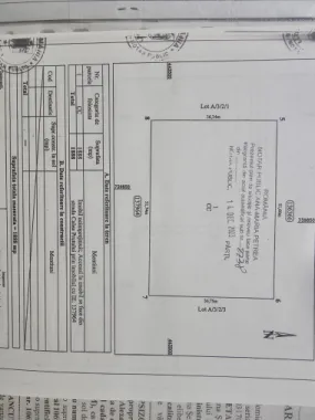 Teren intravilan in Galati, str. Macului, sup. 2077 mp - 70 euro/mp