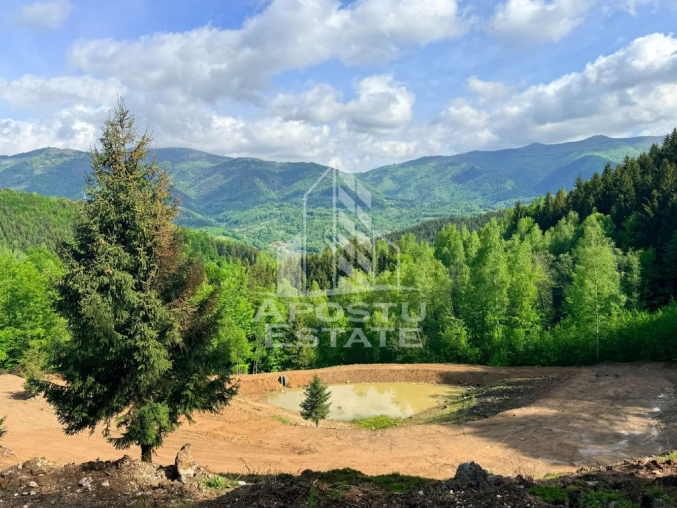 Oportunitate! Domeniu montan, cu lac propriu, oras Lupeni, Hunedoara - Agentie imobiliara, APOSTU ESTATE va ofera spre vanzare in Reprezentare Exclusiva si comision 0% pentru cumparator, un munte intreg, un lac privat, o priveliste care nu poate fi descrisa in fotografii. 

Amplasarea proprietatii se afla la 2.5km fata de centrul orasului Lupeni si la 13km fata de statiunea montana Straja, din judetul Hunedoara, chiar la intrarea in Parcul National Retezat, in apropierea Parcului National Domogled Valea Cernei si in apropiere de Muntii Parang.

Actualul proprietar, in ultimii ani a investit peste 20.000 Euro doar in lucrarile de excavare si terasare, rezultand 6 platforme de dimensiuni diferite, ideale pentru dezvoltarea unui complex turistic, cabane individuale, glamping, retreat-uri, centru de evenimente sau o proprietate privata exclusivista.

Acest teren de aproximativ 18.000 mp extravilan este una dintre acele proprietati rare care ofera intimitate absoluta, panorame spectaculoase si un potential extraordinar pentru dezvoltare.

Proprietatea reprezinta practic un intreg versant de munte, amenajat cu grija și pregatit pentru viitorul proprietar.

In perioada urmatoare, actualul proprietar se ocupa de racordarea proprietatii la curent electric.

Unul dintre cele mai valoroase atuuri il reprezintă resursele naturale:

- Lac amenajat chiar in interiorul proprietatii, oferind un element peisagistic deosebit si multiple posibilitati de amenajare;
- Apa prin cadere, alimentata din raul aflat la limita proprietatii;
- Izvor propriu pe teren.

Panorama este impresionanta in orice anotimp, cu vedere deschisa asupra vailor, muntilor si padurilor din imprejurimi, intr-un cadru natural care ofera liniste deplina si o intimitate greu de gasit.

Caracteristici:
- Suprafata teren: 18.000 mp
- Teren extravilan
- 6 platforme deja realizate
- Peste 20.000 € investiti în terasamente si excavari
- Lac propriu
- Izvor propriu
- Alimentare cu apa , prin cadere
- Acces auto
- Priveliste panoramica asupra munților
- Zona retrasa, fara vecinatati apropiate
- Potențial de dezvoltare

Proprietatea este ideala pentru:

- Resort montan;
- Glamping premium;
- Cabane turistice;
- Sat de vacanta;
- Centru de retreat & wellness;
- Proiect ecoturistic;
- Investitie pe termen lung;
- Domeniu privat pentru cei care caută liniște și intimitate totală.

Aceasta nu este doar o parcela de teren, este un loc in care natura a facut aproape totul, iar omul a inceput deja sa construiasca fundația unui proiect cu adevarat special.

Daca sunteti in cautarea unei proprietati unice, unde peisajul, linistea si potentialul se intalnesc intr-un singur loc, aceasta proprietate este perfecta.

Oferim consultanta gratuita cu privire la obtinerea creditelor bancare, pentru achizitii si proiecte imobiliare.

Nu ezitati sa ne contactati pentru stabilirea unei vizionari sau alte detalii suplimentare.

ID intern: CP3199315