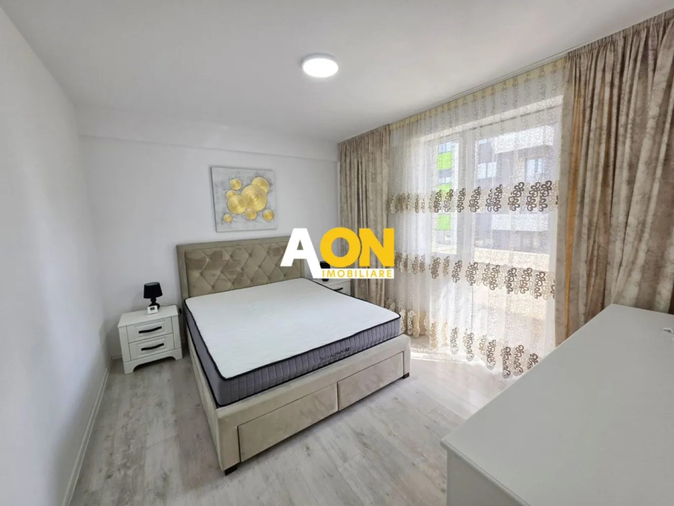 Apartament 2 camere, mobilat, utilat, et.1, pompe de căldură, parcare