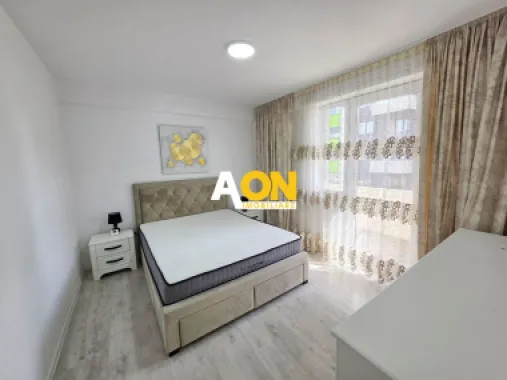 Apartament 2 camere, mobilat, utilat, et.1, pompe de căldură, parcare