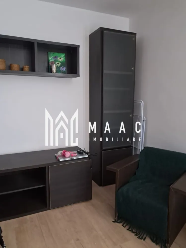 Garsonieră de închiriat | Trei Stejari, Sibiu | 42 mp, renovată