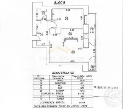 Apartament 2 camere de închiriat | Monaco Towers | Metrou Dimitrie Leonida