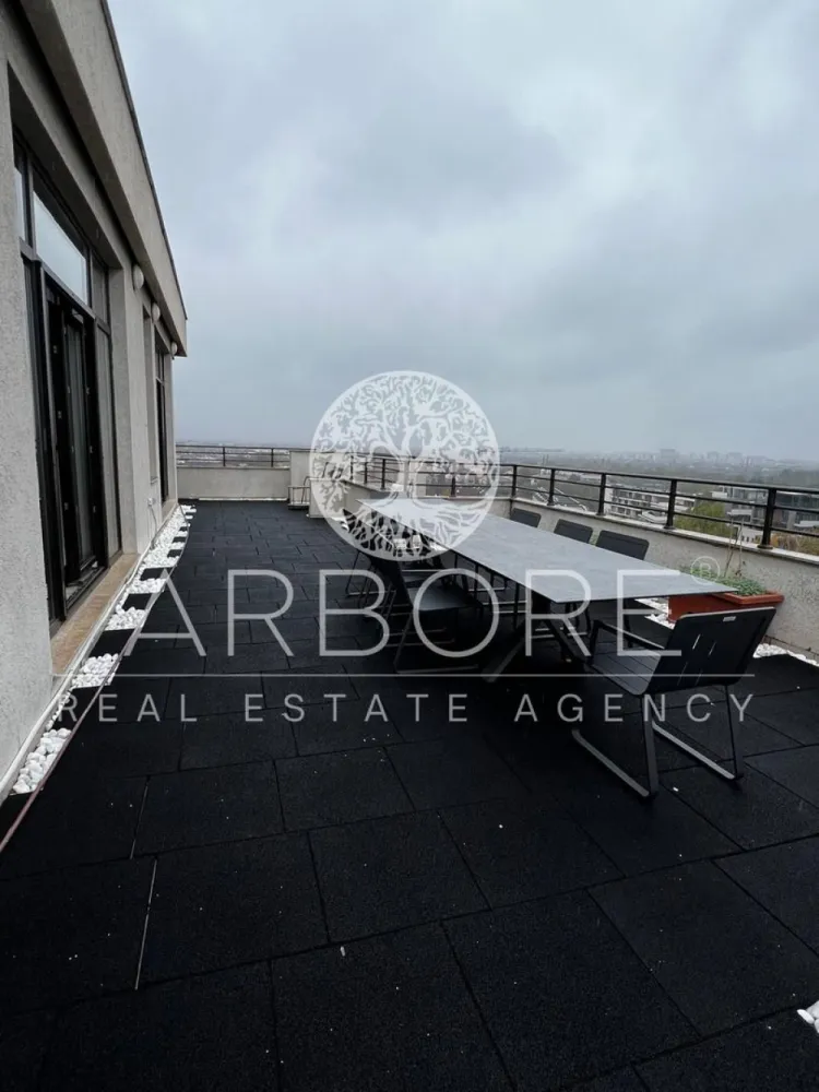 Penthouse 5 camere 250 mp lângă Ambasada SUA , zona Băneasa București