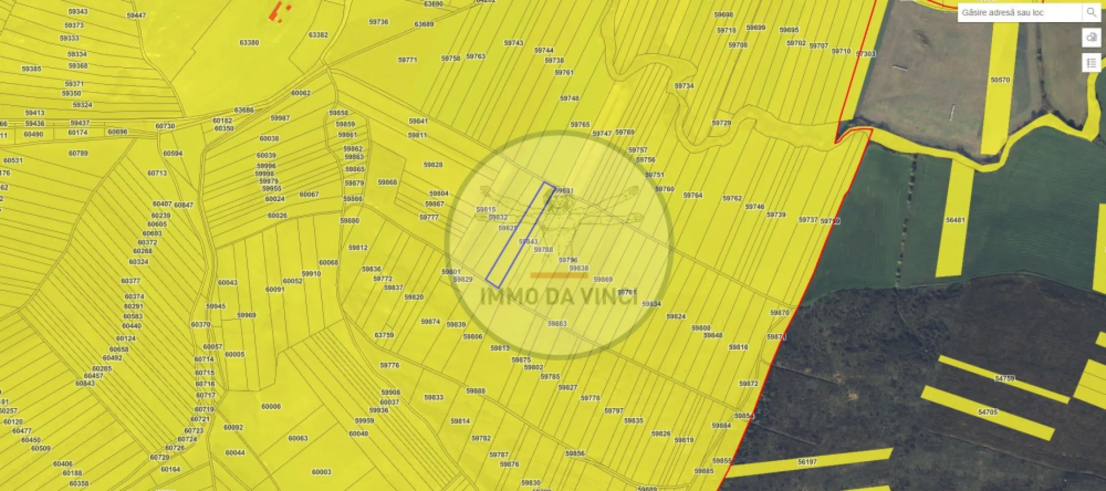 Pachet investitie terenuri Borșa Cluj 37.839 mp | 12.039 mp intravilan