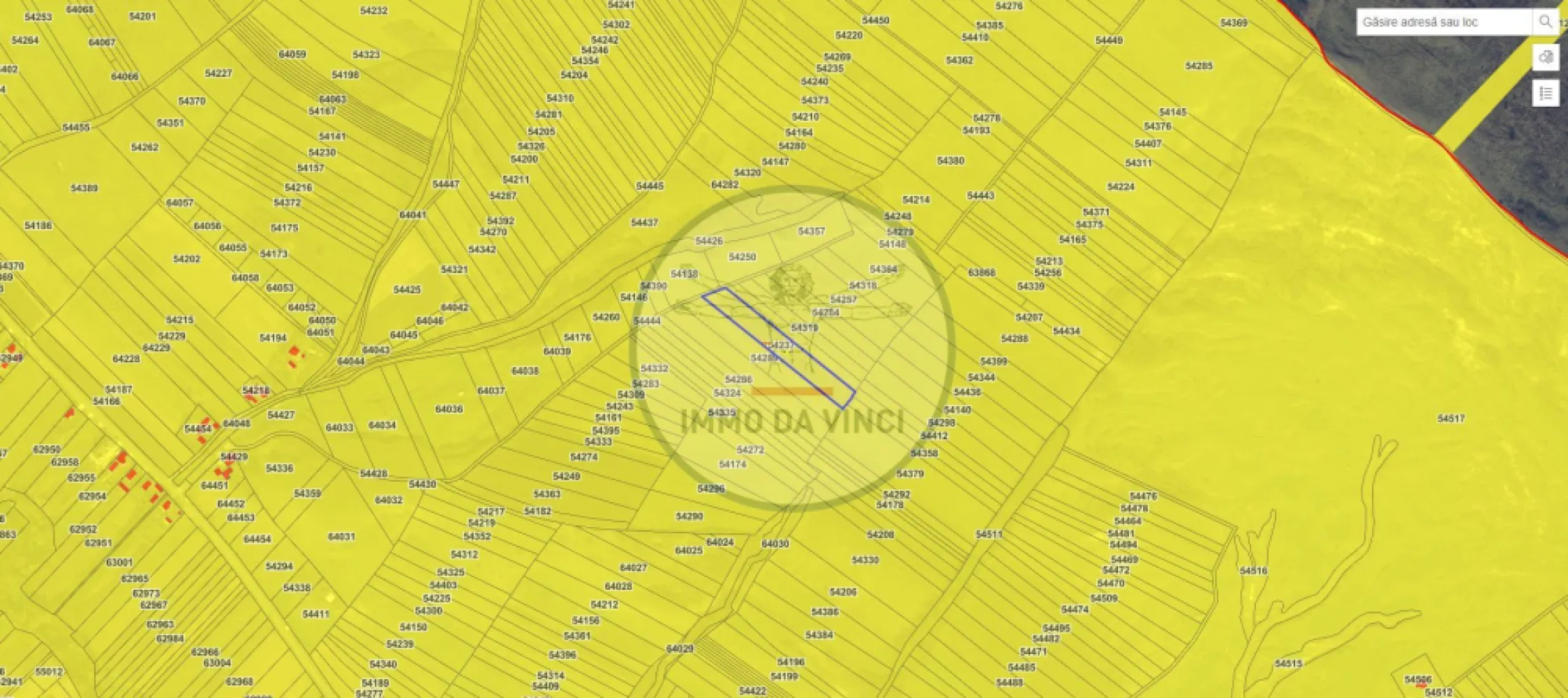 Pachet investitie terenuri Borșa Cluj 37.839 mp | 12.039 mp intravilan