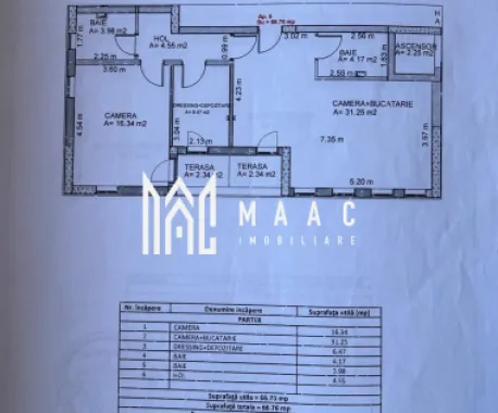 Apartament 2 camere | Balcon | Parcare | Stefan cel Mare