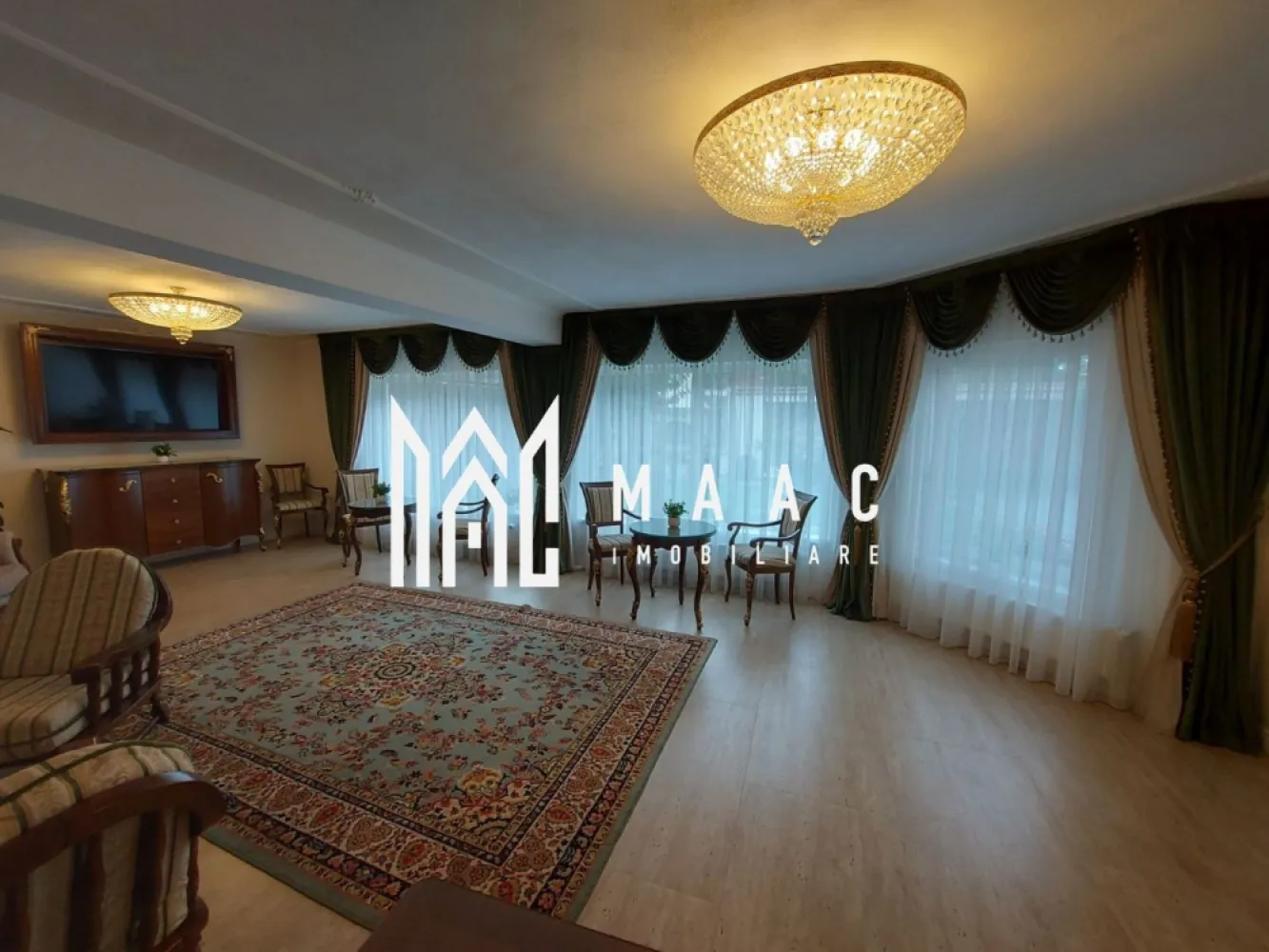 Pensiune de Lux | Conac De Poveste | Spatii comerciale | Gura Raului - MAAC IMOBILIARE vă oferă spre vanzare Conac – Pensiune de lux cu tematică culturală, Gura Râului Locație: O zonă de poveste, cu peisaje montane spectaculoase și o încărcătură culturală aparte. Concept unic: Fiecare cameră este dedicată unui mare poet sau scriitor care a trecut prin Gura Râului și a lăsat o amprentă literară: Coșbuc, Eminescu, Blaga, Goga, Chendi, Cioran și Agârbiceanu. Cel mai important nume pentru această proprietate este George Coșbuc, care a scris aici celebra poezie "Nunta Zamfirei". Caracteristici ale conacului: 7 camere tematice, unele cu vedere la munte Living generos cu șemineu Bucătărie complet utilată și autorizată Zonă de dining elegantă 8 băi Terasă spațioasă și zonă de BBQ Cameră pentru depozitare (cămară) Garaj închis Vestiar Centrală pe lemne Poartă cu deschidere automată, controlabilă prin aplicație Mobilier de lux realizat la comandă Experiență culturală: Pensiunea oferă o atmosferă elegantă prin concerte de pian, recitaluri de vioară și poezie, transportând oaspeții într-o lume a rafinamentului și artei. Investiție cu profit garantat: Pe lângă activitatea de cazare, conacul dispune de 4 spații comerciale care generează venituri constante: Magazin alimentar Magazin de haine Farmacie Un spațiu comercial suplimentar ce poate fi valorificat după dorință Contact MAAC Imobiliare: Pentru mai multe detalii sau pentru a programa o vizionare, specificati ID:CP2456302 }}