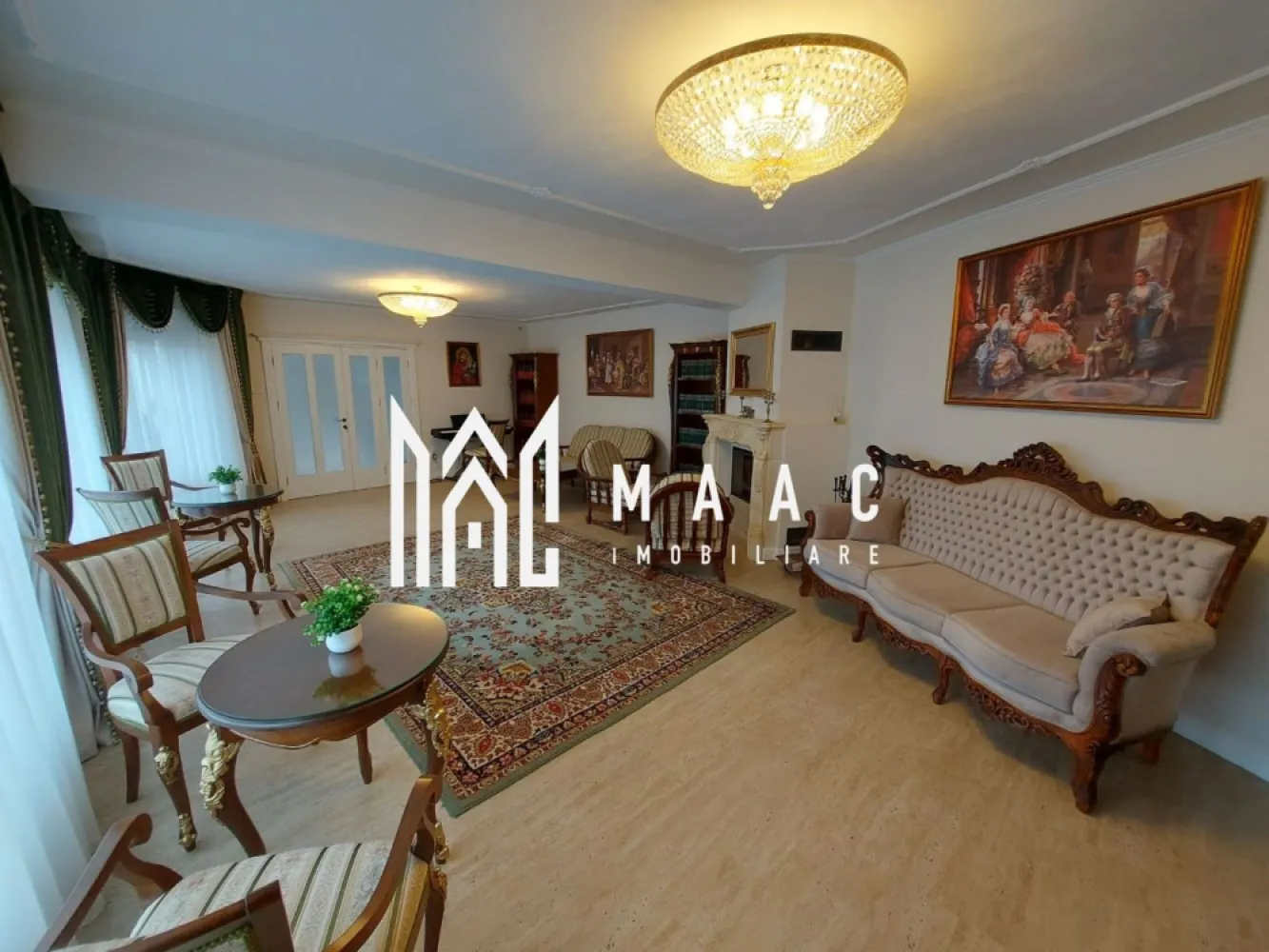 Pensiune de Lux | Conac De Poveste | Spatii comerciale | Gura Raului - MAAC IMOBILIARE vă oferă spre vanzare Conac – Pensiune de lux cu tematică culturală, Gura Râului Locație: O zonă de poveste, cu peisaje montane spectaculoase și o încărcătură culturală aparte. Concept unic: Fiecare cameră este dedicată unui mare poet sau scriitor care a trecut prin Gura Râului și a lăsat o amprentă literară: Coșbuc, Eminescu, Blaga, Goga, Chendi, Cioran și Agârbiceanu. Cel mai important nume pentru această proprietate este George Coșbuc, care a scris aici celebra poezie "Nunta Zamfirei". Caracteristici ale conacului: 7 camere tematice, unele cu vedere la munte Living generos cu șemineu Bucătărie complet utilată și autorizată Zonă de dining elegantă 8 băi Terasă spațioasă și zonă de BBQ Cameră pentru depozitare (cămară) Garaj închis Vestiar Centrală pe lemne Poartă cu deschidere automată, controlabilă prin aplicație Mobilier de lux realizat la comandă Experiență culturală: Pensiunea oferă o atmosferă elegantă prin concerte de pian, recitaluri de vioară și poezie, transportând oaspeții într-o lume a rafinamentului și artei. Investiție cu profit garantat: Pe lângă activitatea de cazare, conacul dispune de 4 spații comerciale care generează venituri constante: Magazin alimentar Magazin de haine Farmacie Un spațiu comercial suplimentar ce poate fi valorificat după dorință Contact MAAC Imobiliare: Pentru mai multe detalii sau pentru a programa o vizionare, specificati ID:CP2456302 }}