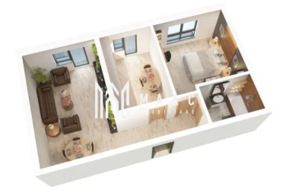 Apartament nou 2 camere Sibiu | 56 mp | Comision 0