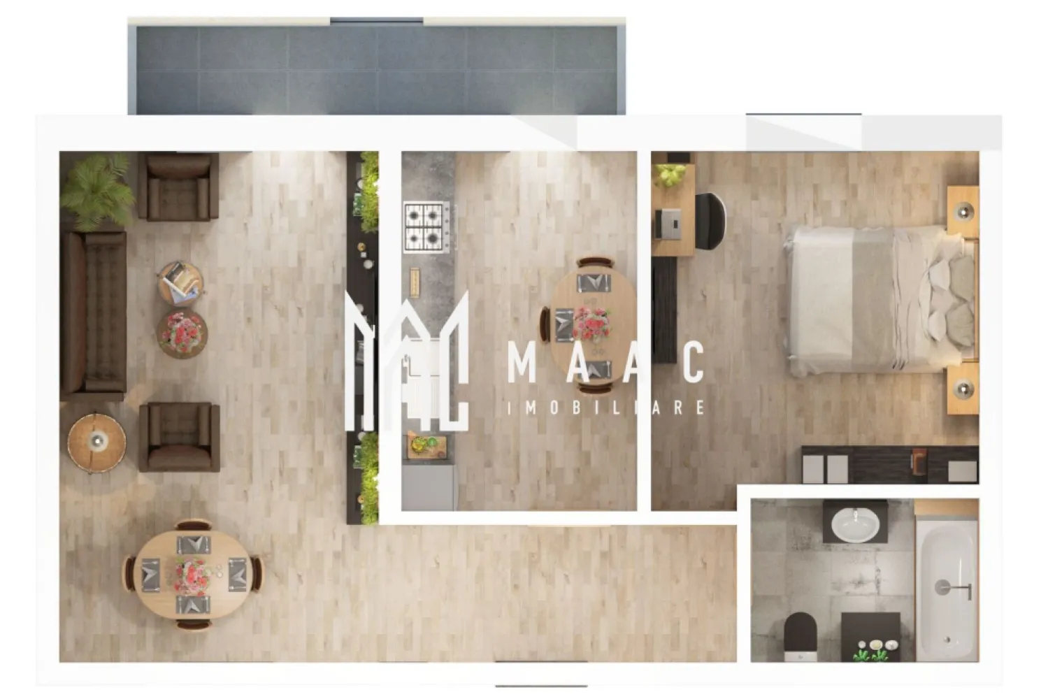 Apartament nou 2 camere Sibiu | 56 mp | Comision 0